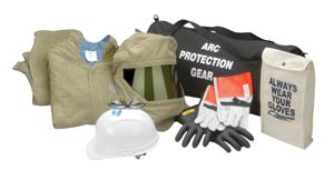 CPA 44 CAL JACKET & PANT ARC FLASH KIT - MUST SPECIFY SIZE IN CART - Tagged Gloves